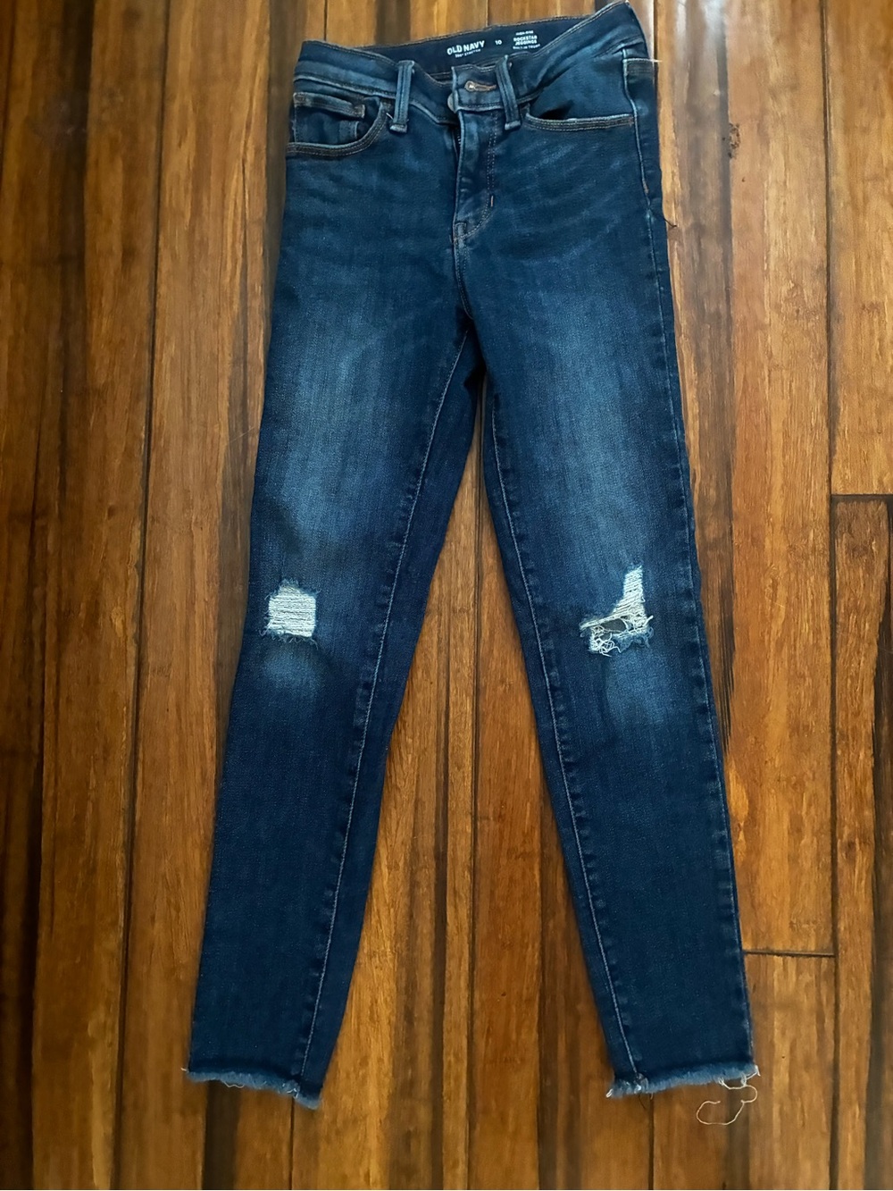 Old Navy Indigo Ripped Women's Skinny Jeans